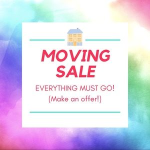 Moving sale-Everything must go!